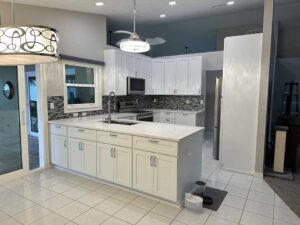 newly installed kitchen cabinet bradenton, fl